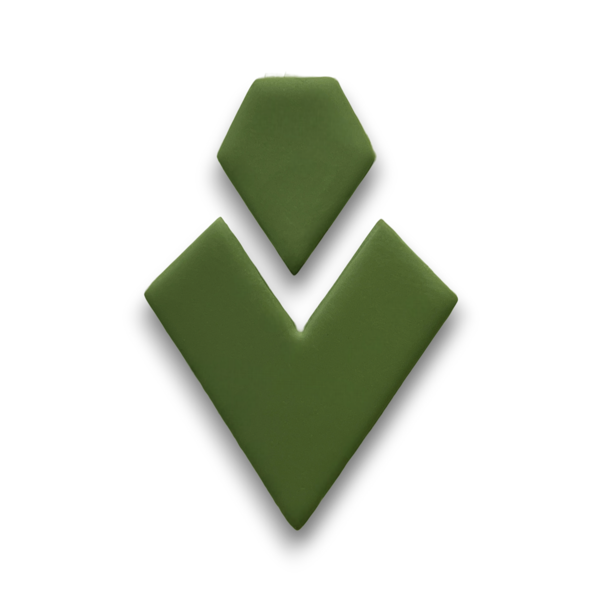 Polymer Clay Olive Vertex Drop Cutter