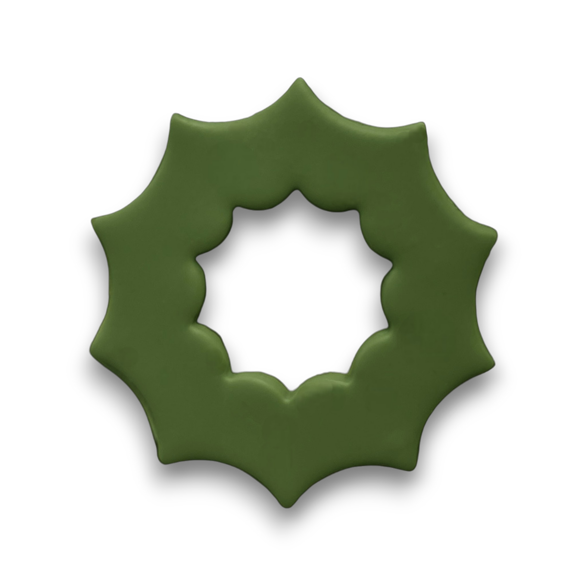 Polymer Clay Olive Web Donut Cutter