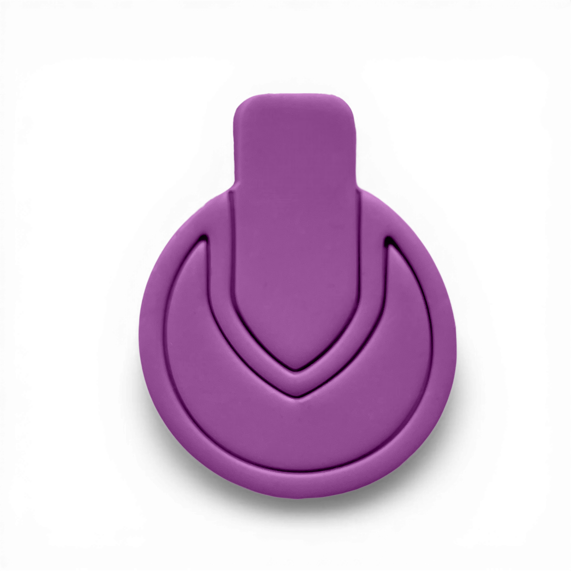 Polymer Clay Lavender Crest Arc Drop Cutter