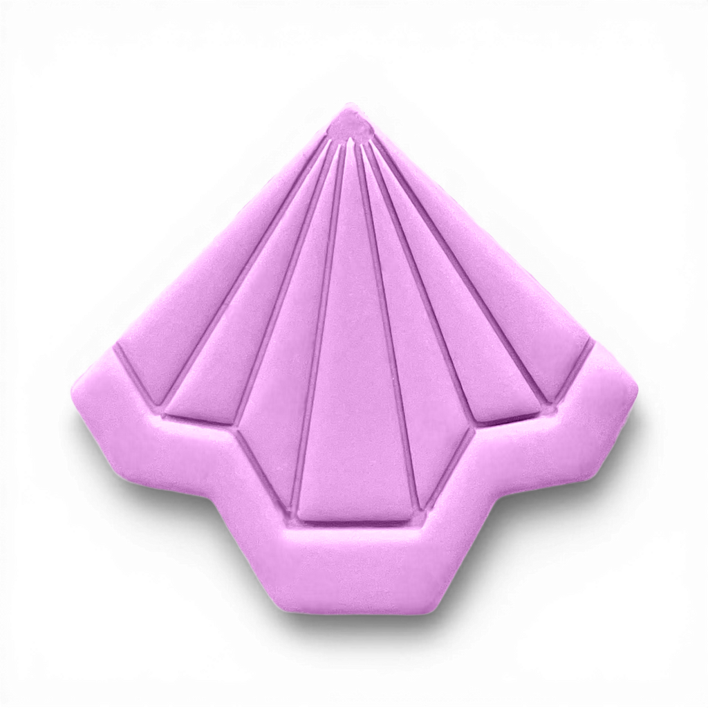 Polymer Clay Lavender Deco Apex Fan Cutter