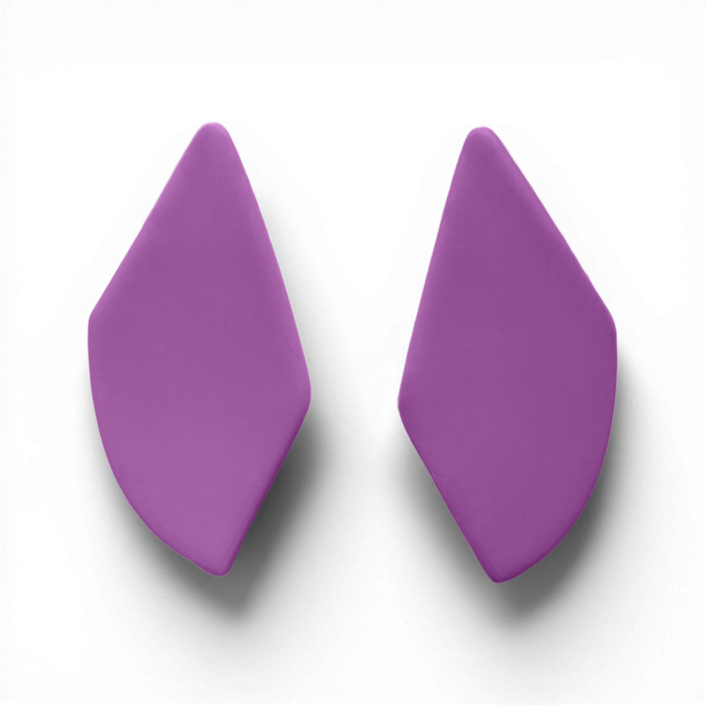 Polymer Clay Lavender Ember Blade Cutter Set of 2