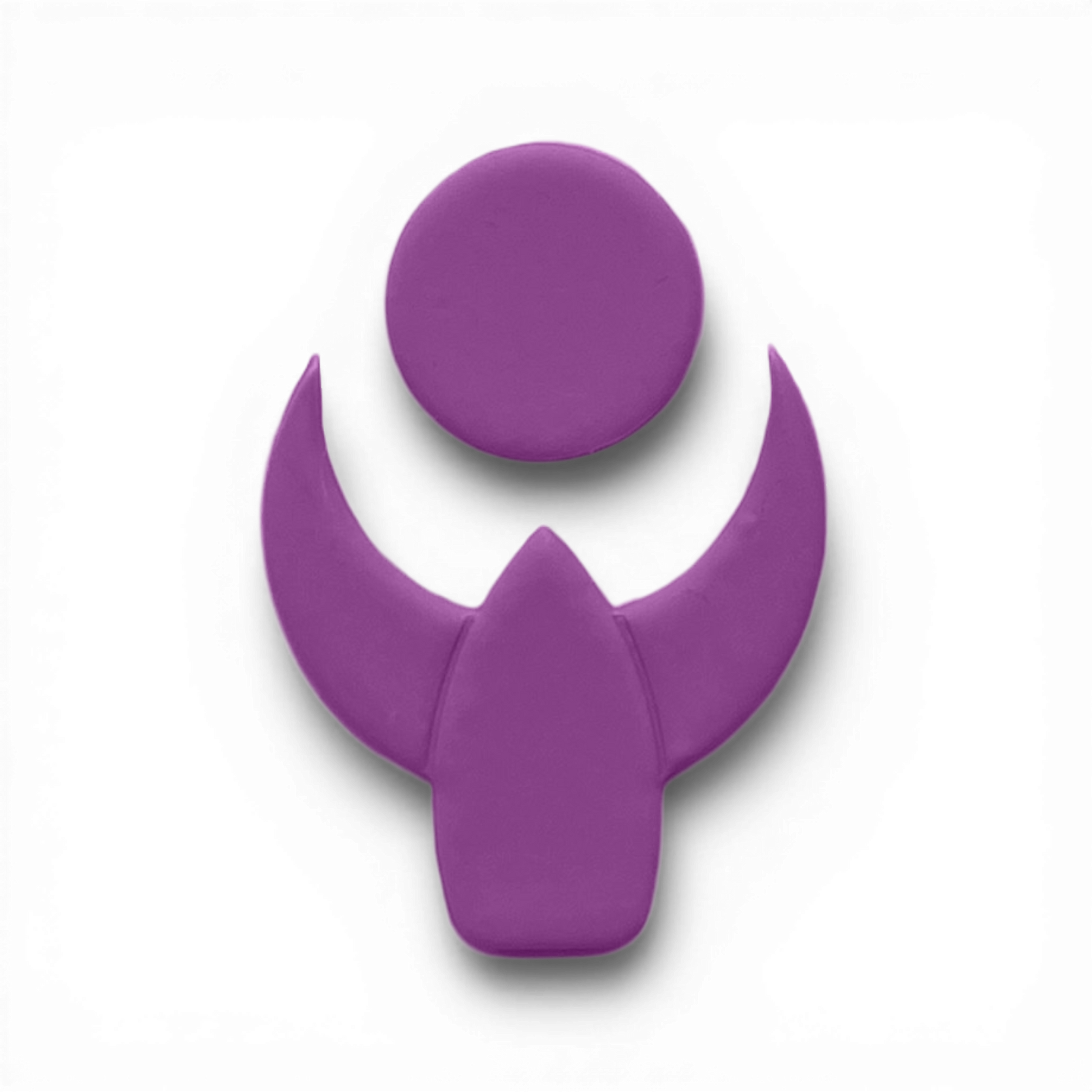 Polymer Clay Lavender Lunar Embrace Cutter