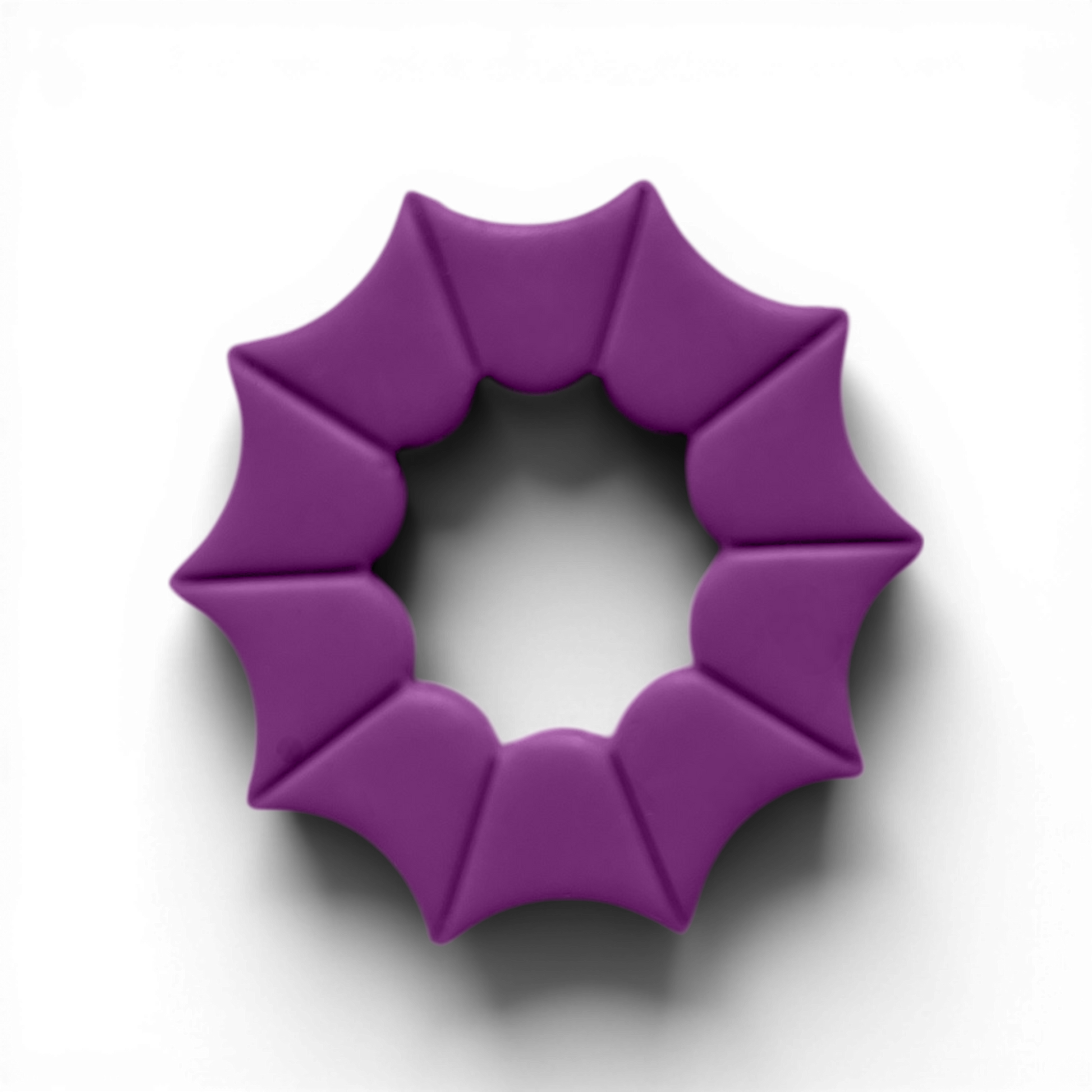 Polymer Clay Lavender Cob Web Donut  Cutter