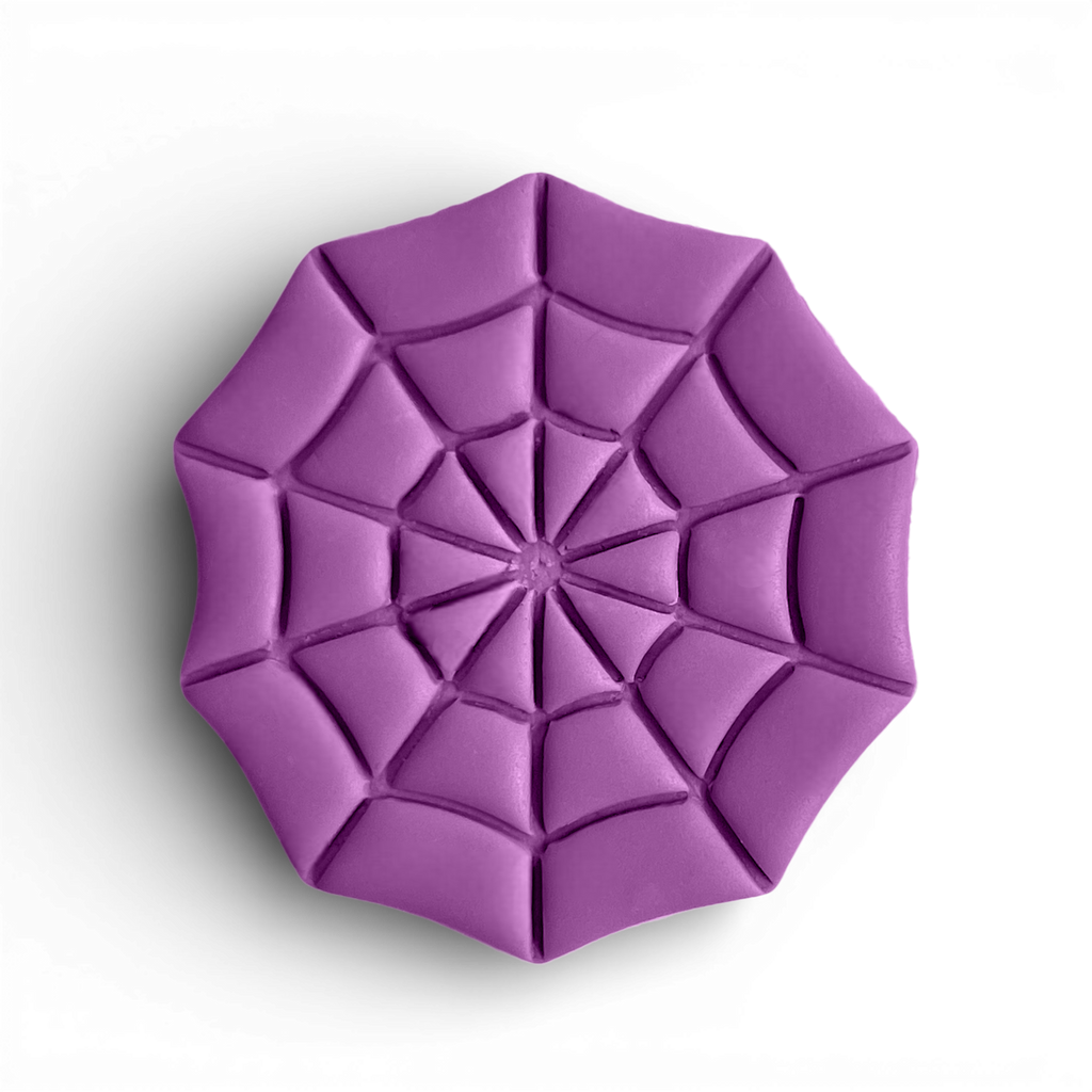 cobweb Polymer Clay Cutter Top View