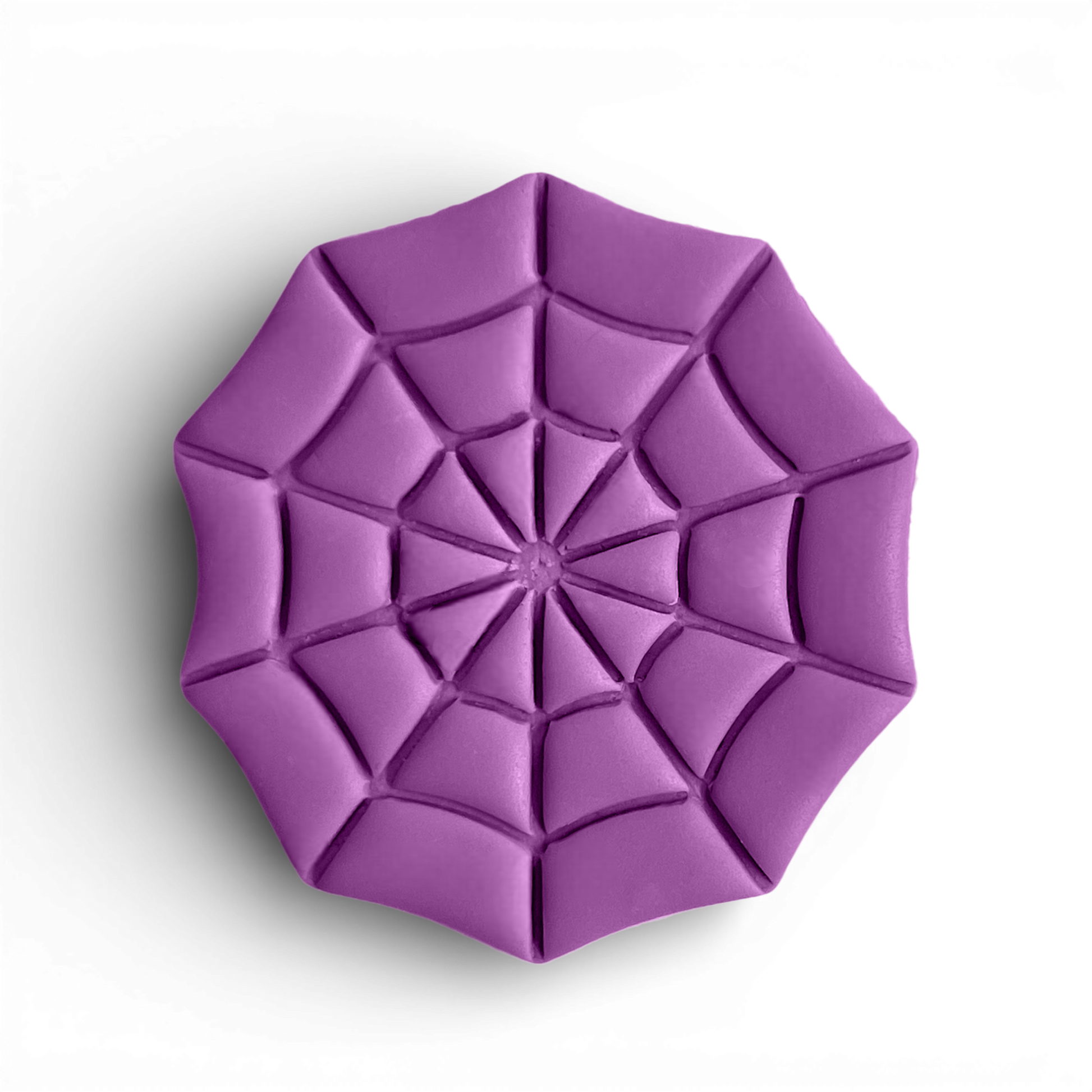 cobweb Polymer Clay Cutter Top View