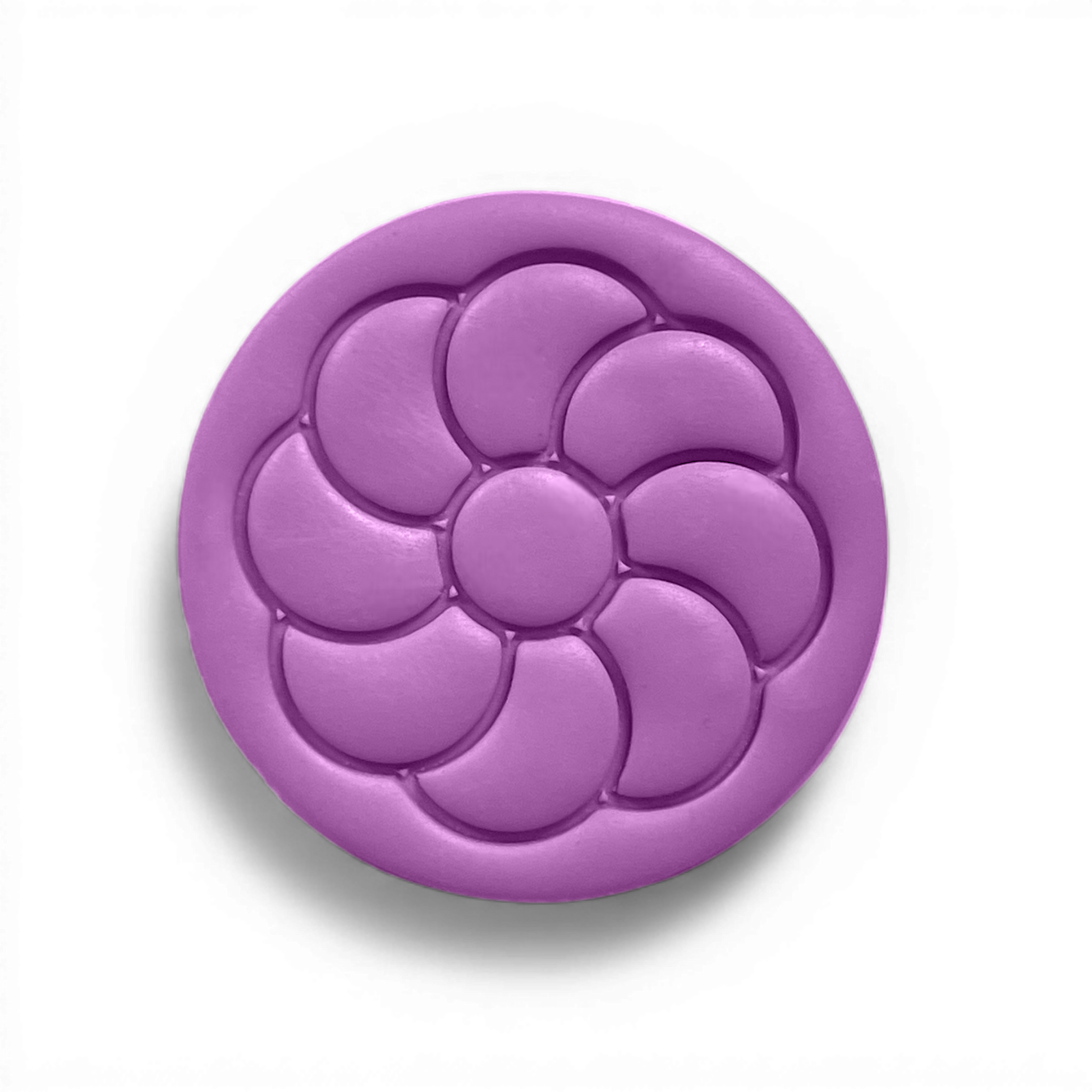 Polymer Clay Lavender Deco Daisy Cutter