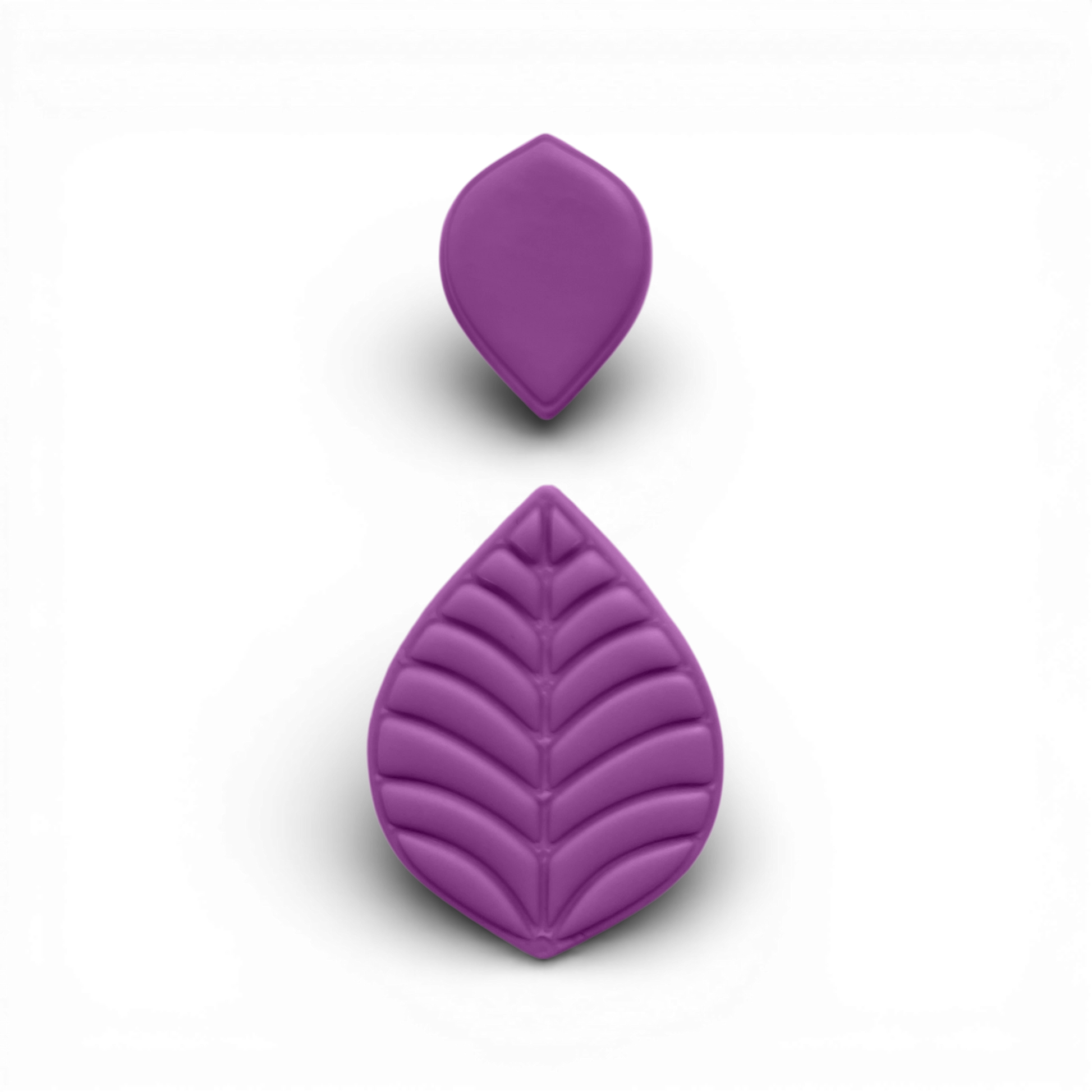 Polymer Clay Lavender Leaf Drop Cutter

