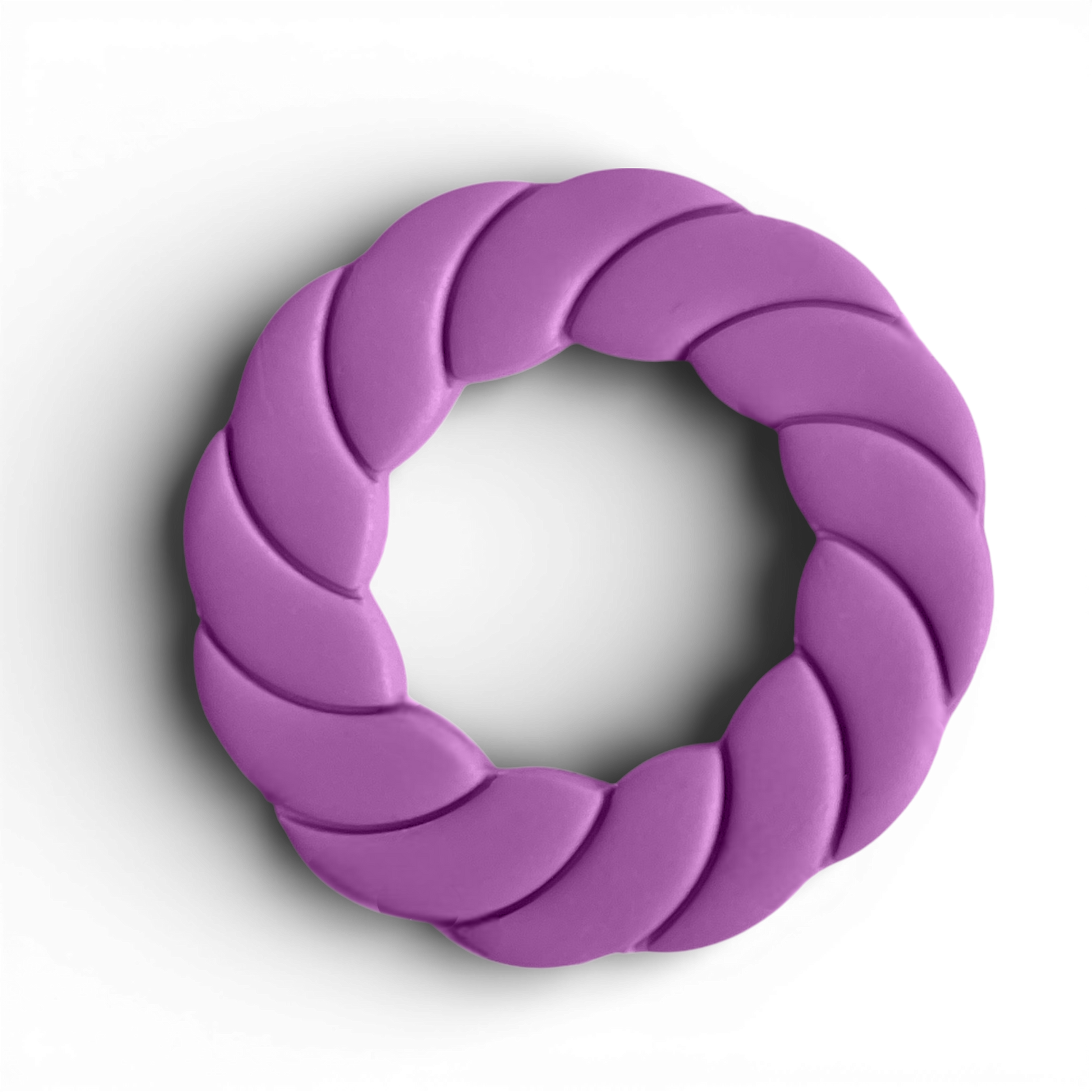 Polymer Clay Lavender twist wreath Cutter
