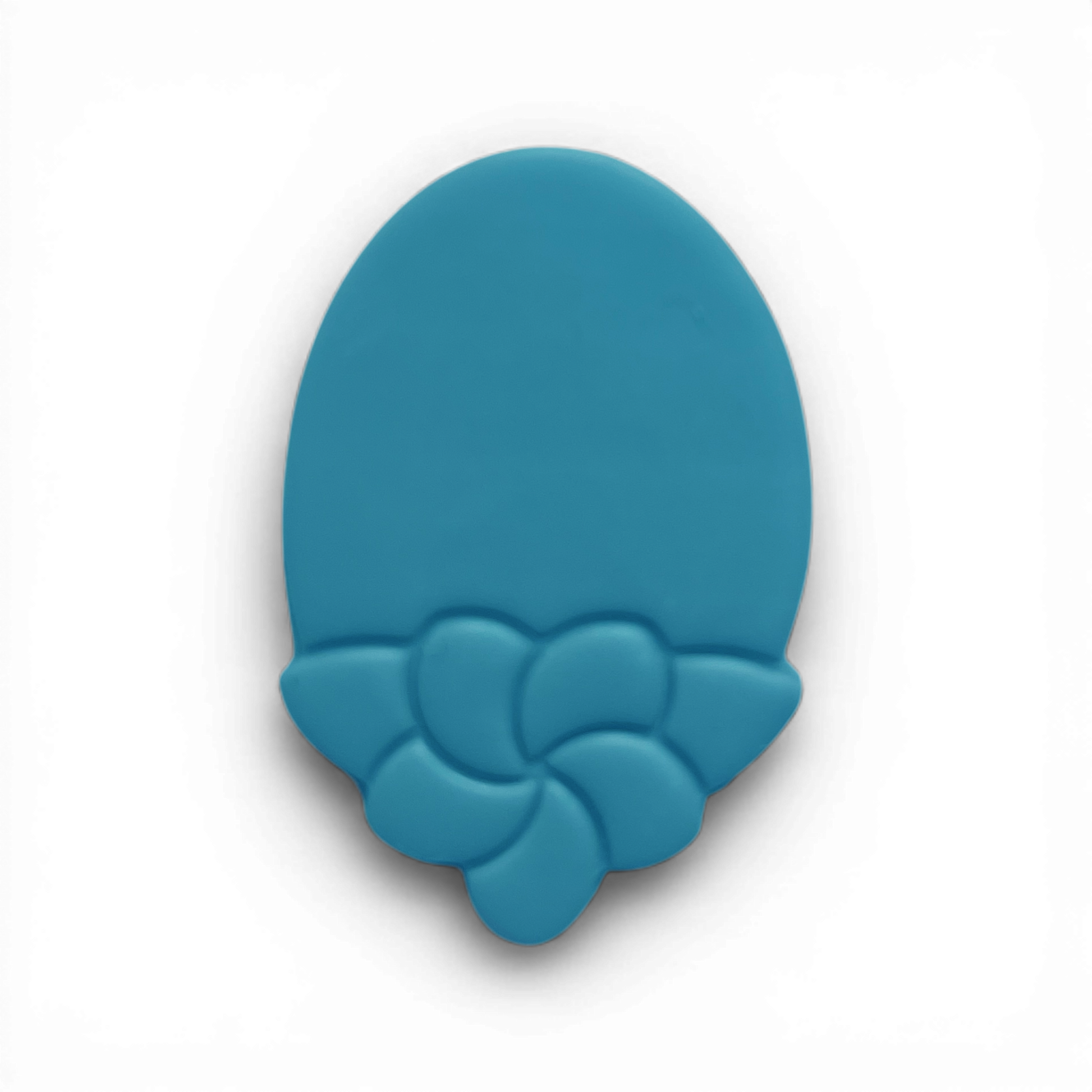 Deco Petal Drop Polymer Clay Blue
Deco Petal Drop polymer clay shape in soft blue with Art Deco inspired drop silhouette on white background.