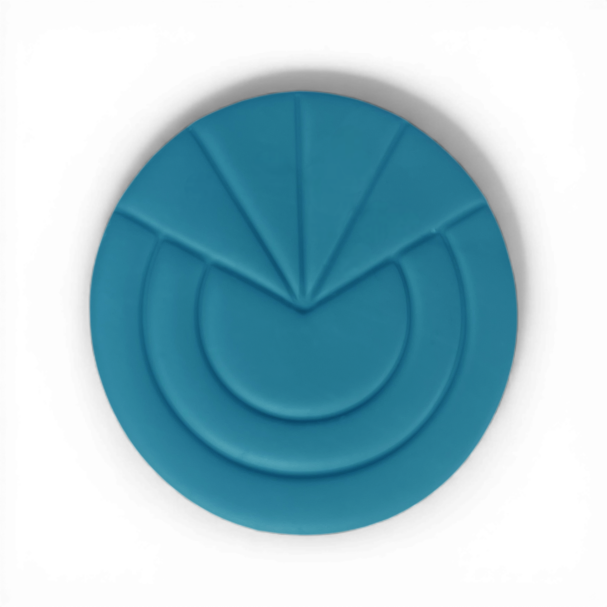 Deco Sunrise Polymer Clay Blue
Deco Sunrise polymer clay shape in soft blue with layered Art Deco medallion silhouette on white background.