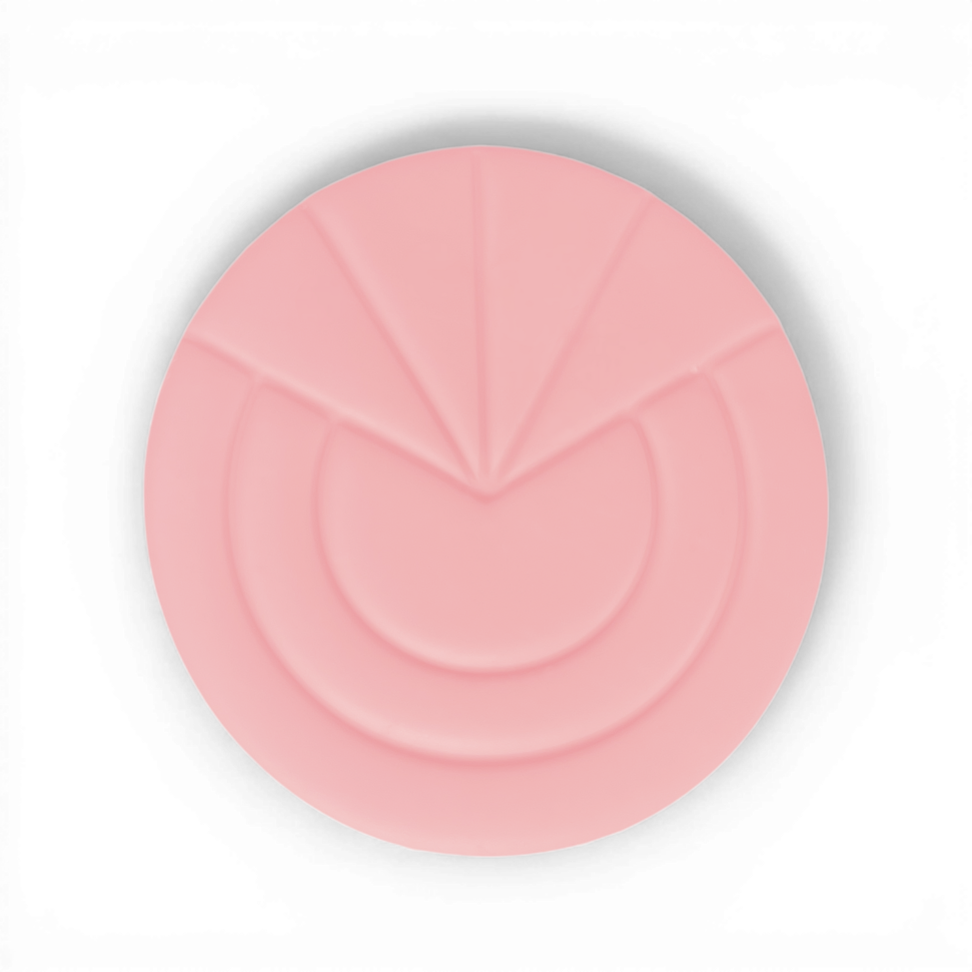 Deco Sunrise Polymer Clay Pink
Deco Sunrise polymer clay shape in soft pink with layered sunburst design on white background.