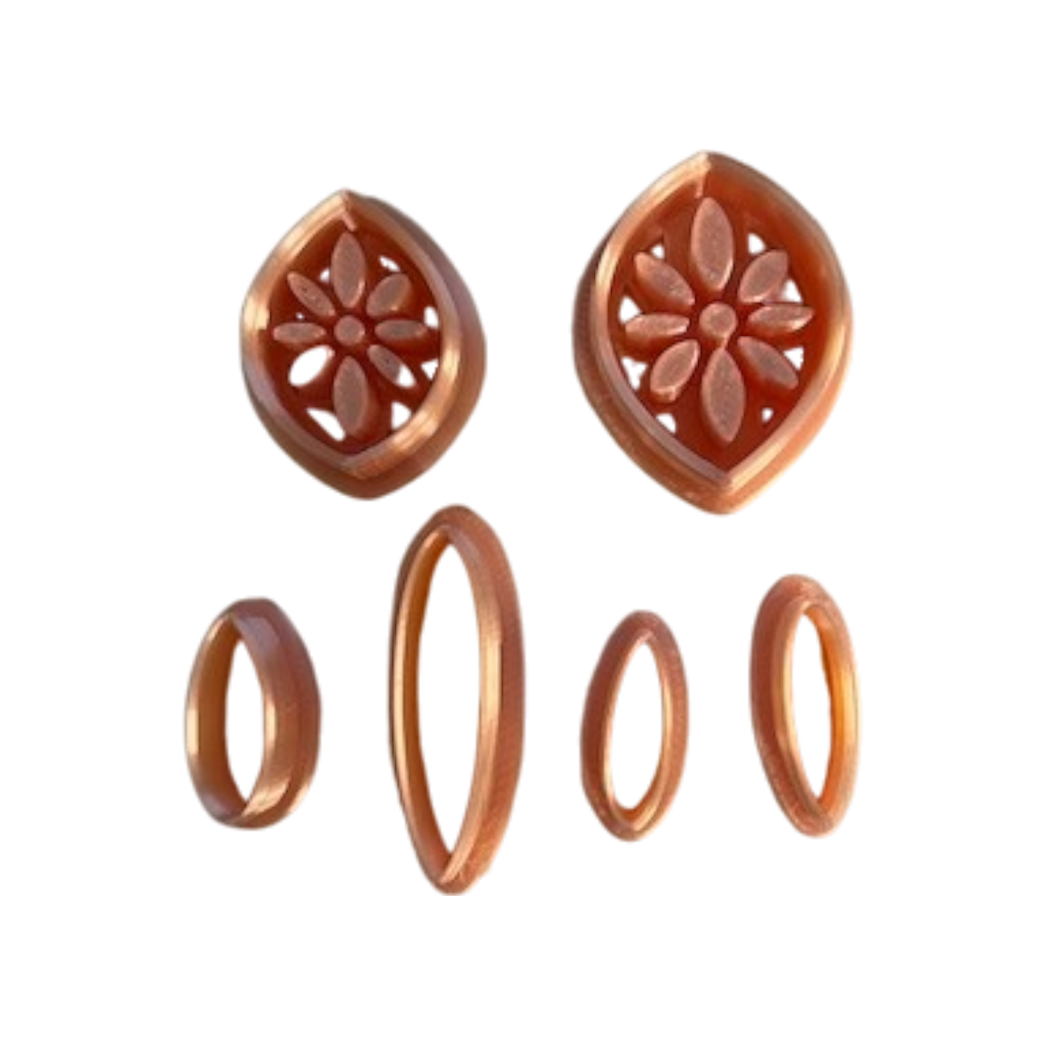 Flower Diamond Drop Set
