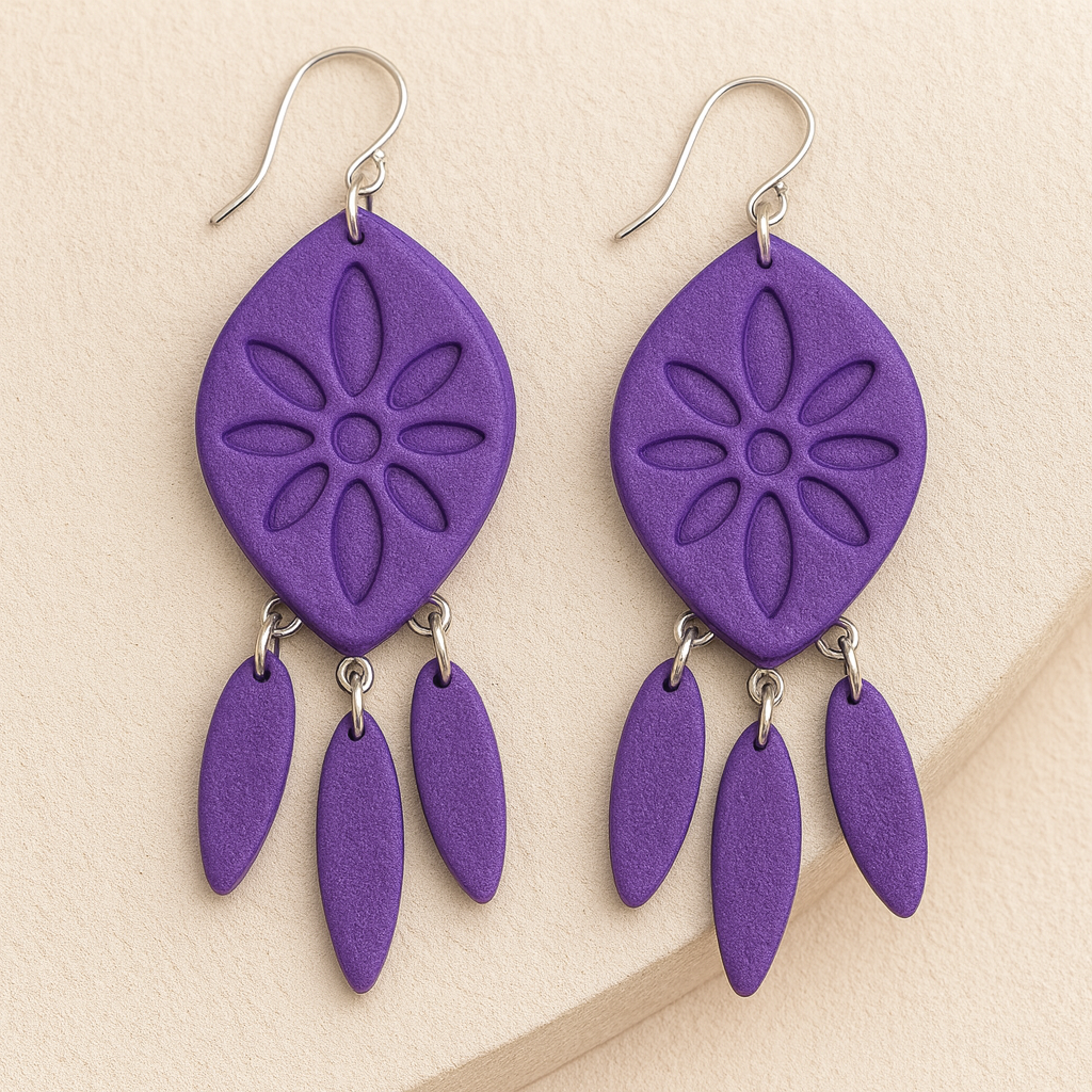 Flower Diamond Drop Set