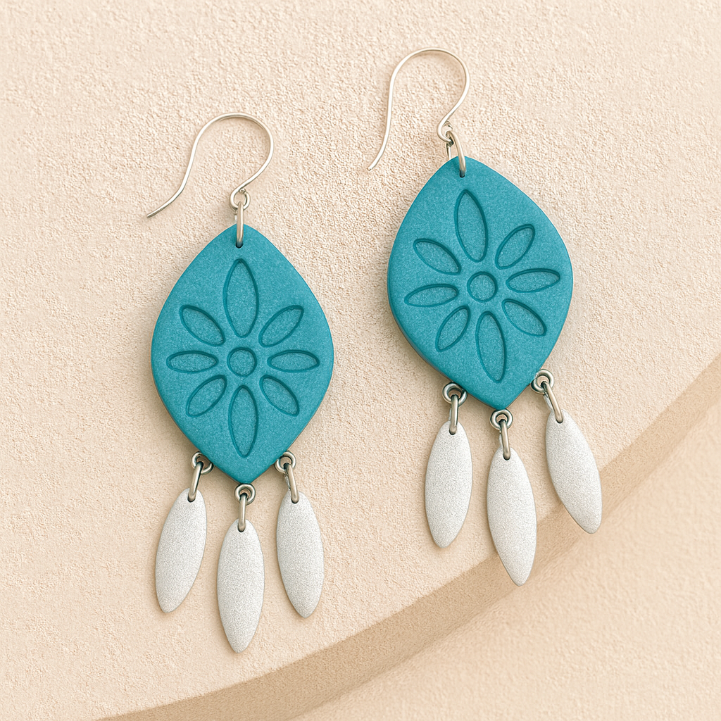 Flower Diamond Drop Set