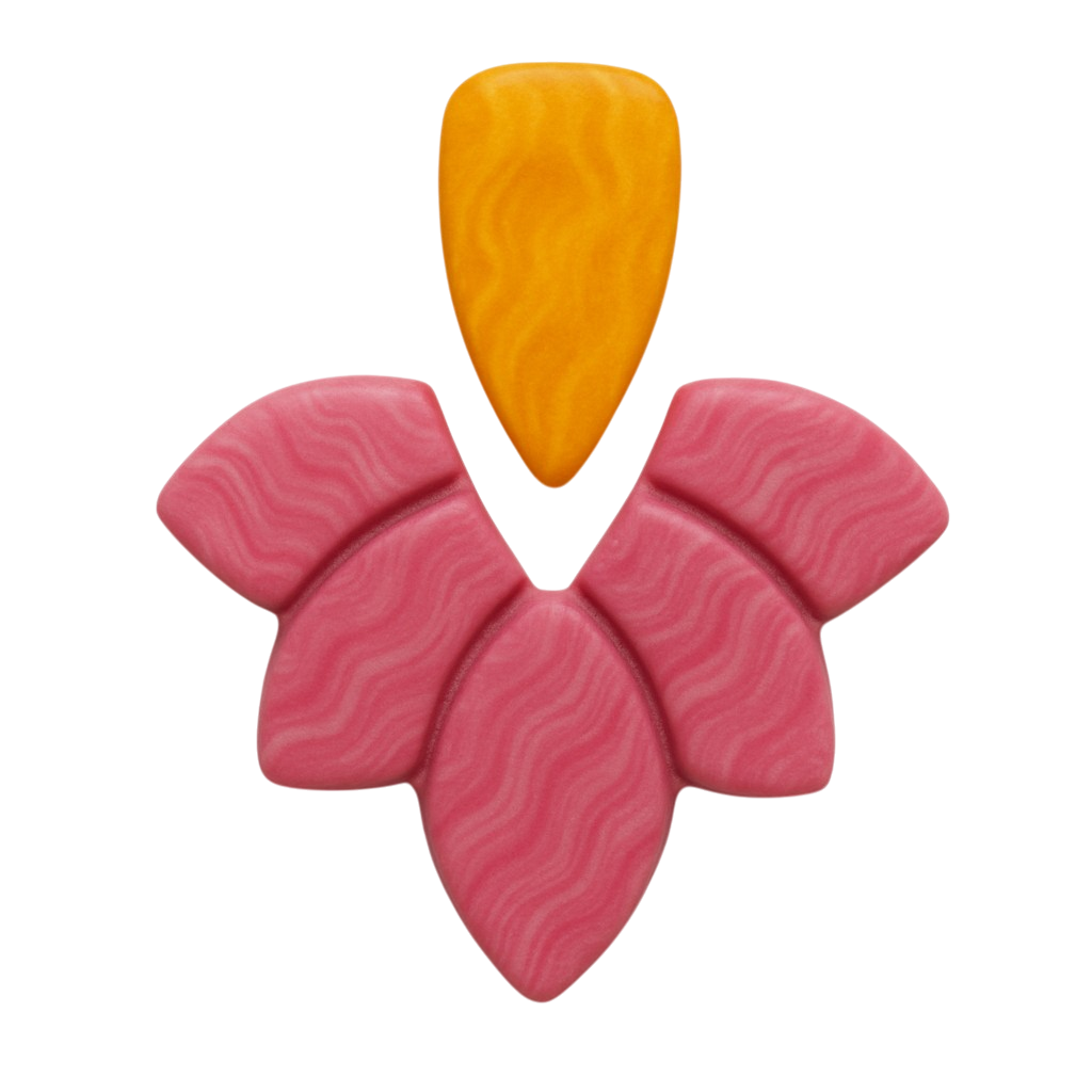 Flower Embossed Drop