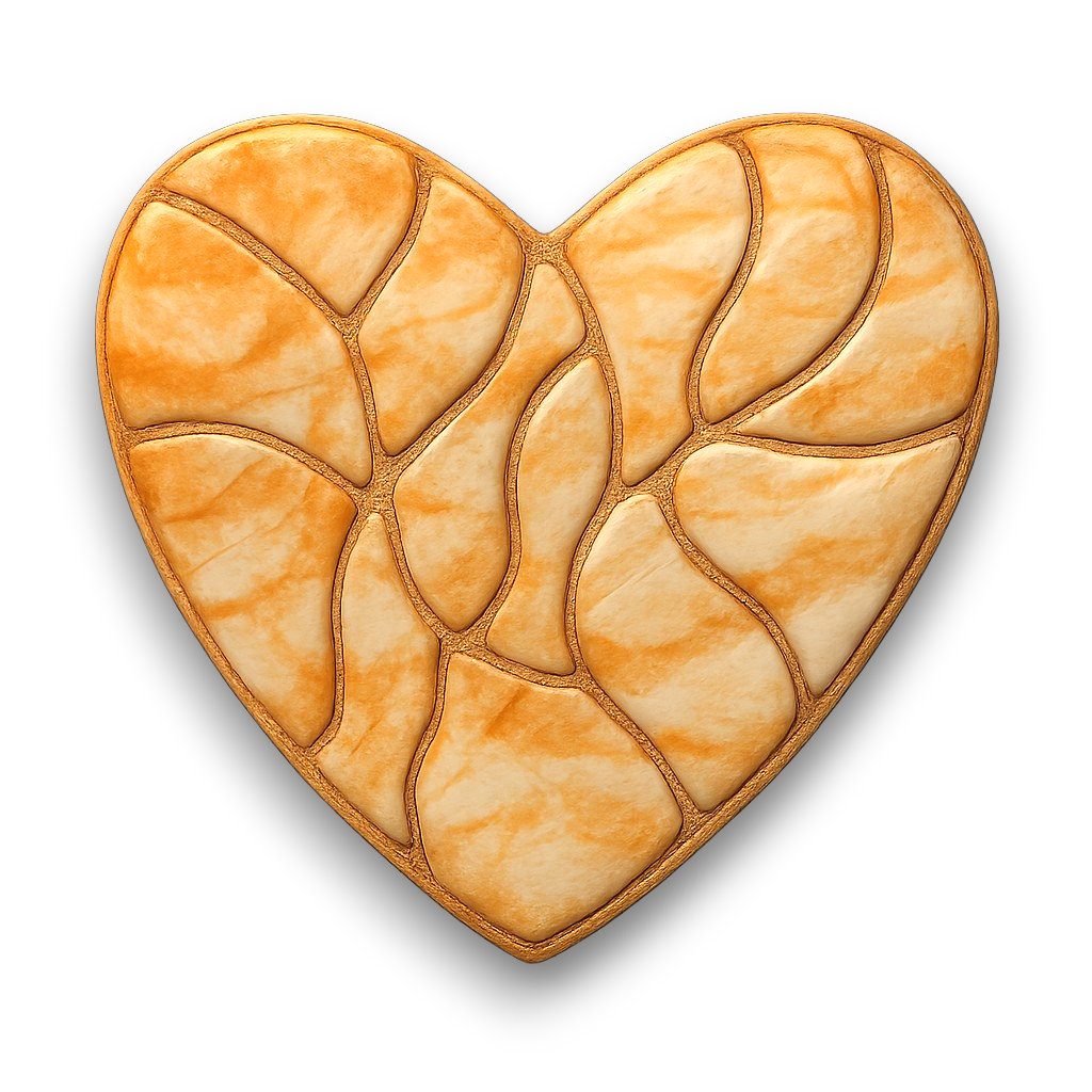 Heart With Vine Embossing
