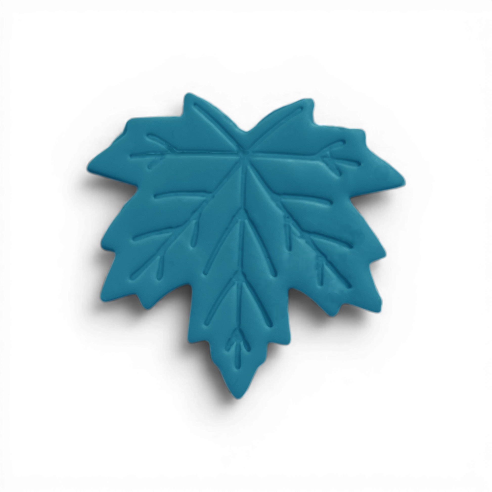 Maple Leaf Polymer Clay Blue
Maple Leaf polymer clay shape in soft blue with clean botanical leaf silhouette on white background.
