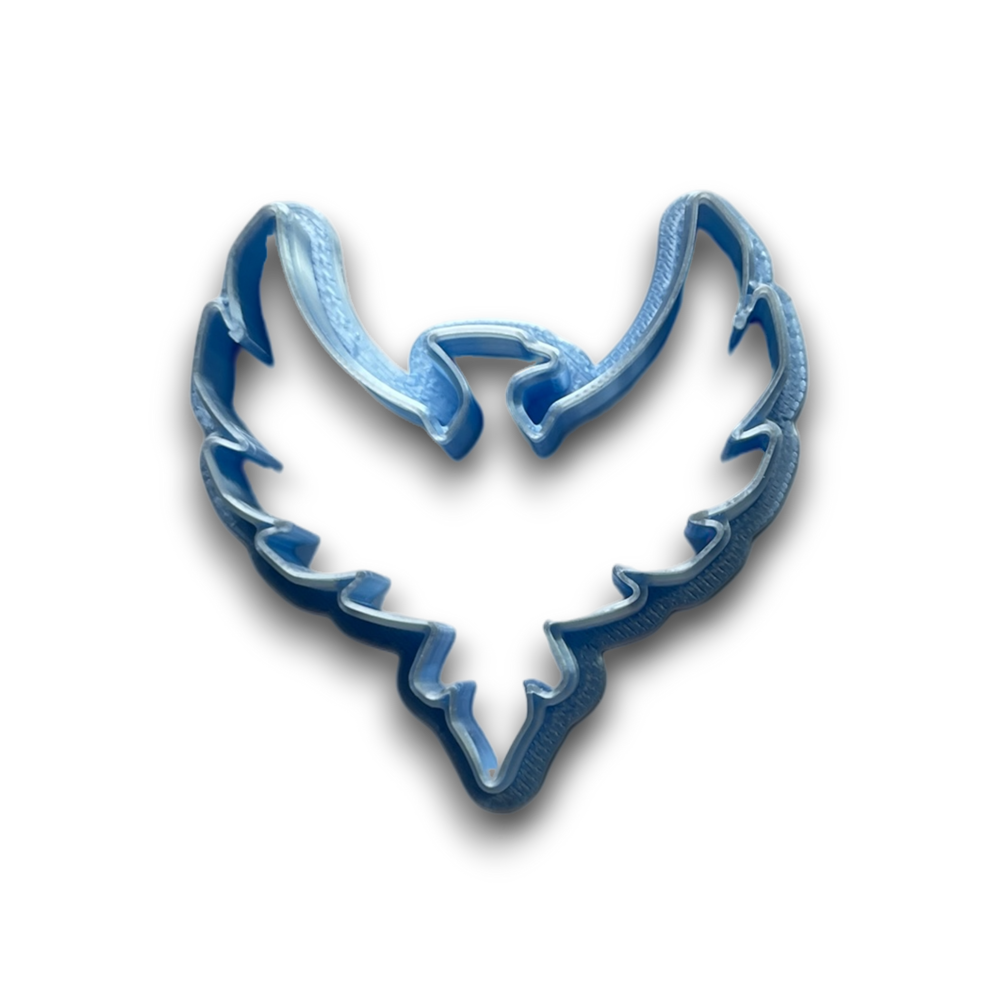 Phoenix Polymer Clay Cutter
Phoenix polymer clay cutter with bold winged silhouette on white background.