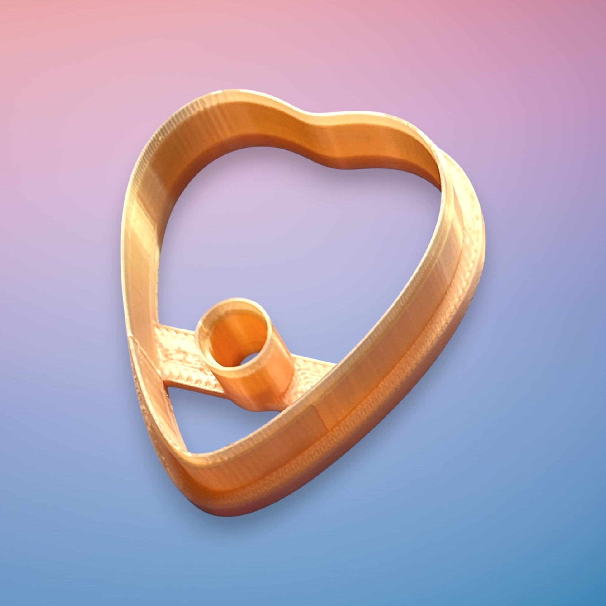 Planchette Polymer Clay Cutter
Planchette polymer clay cutter with mystical eye detailing and center cutout on white background.