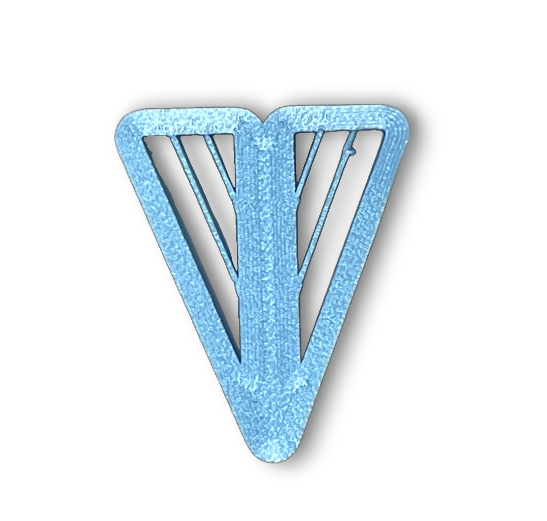Ribbed V-Shape