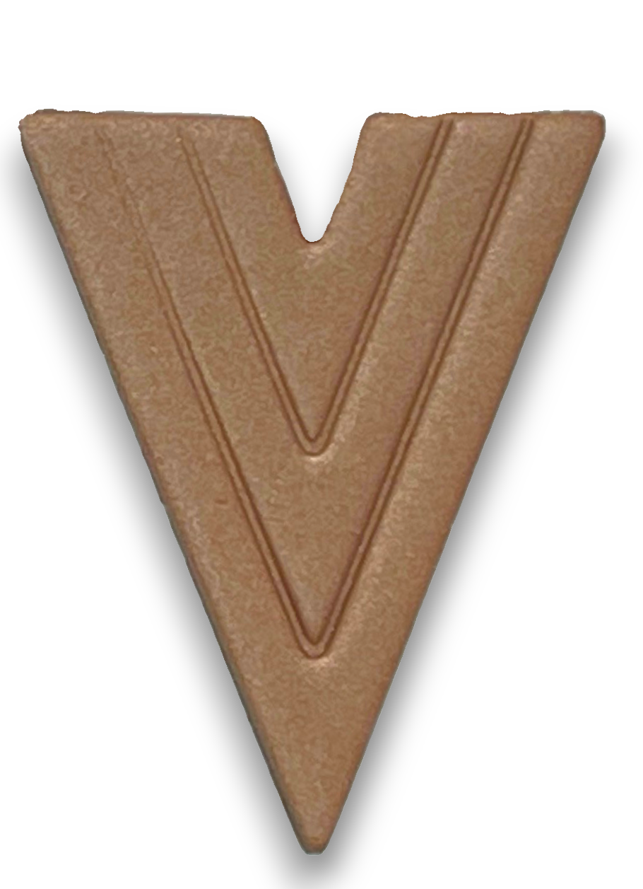 Ribbed V-Shape