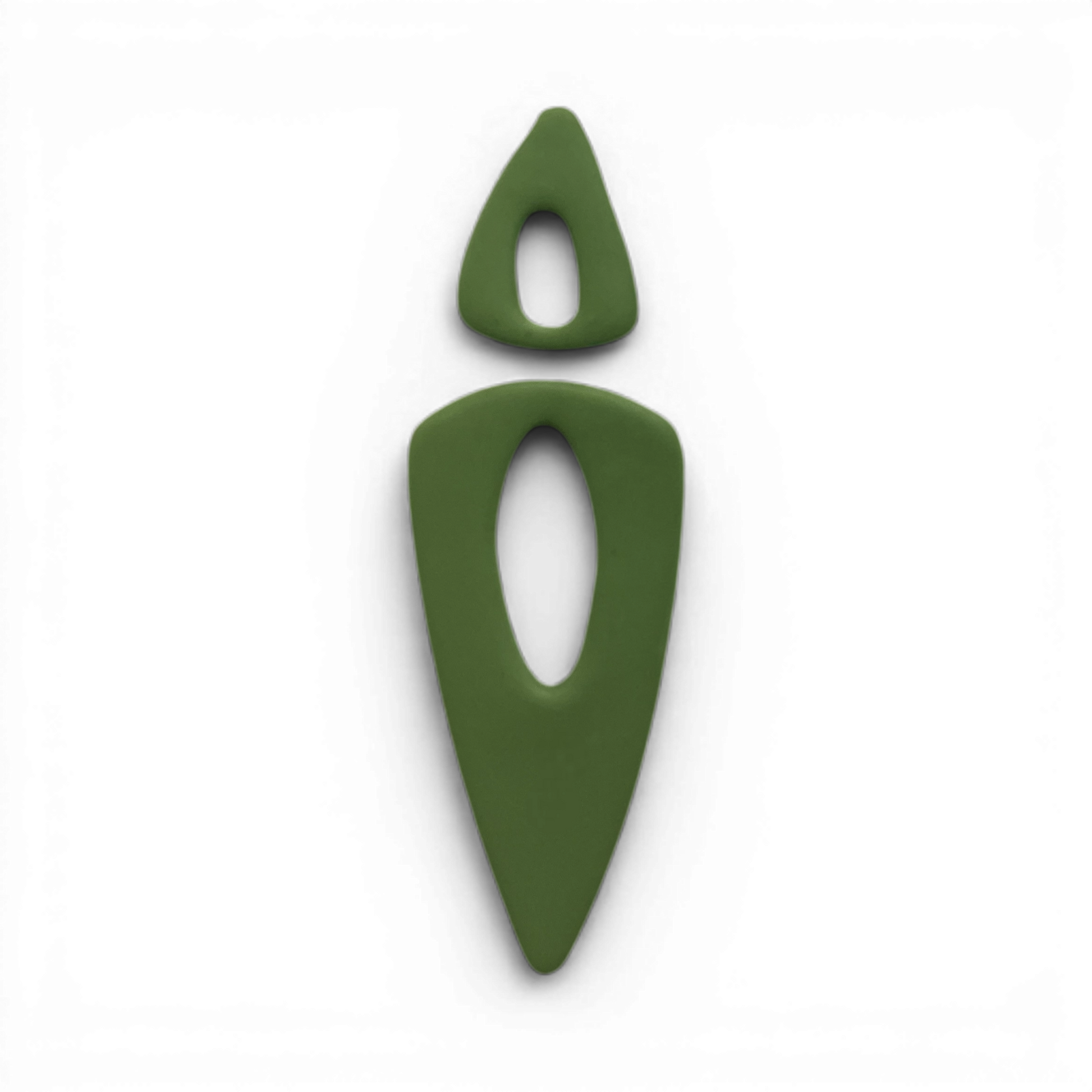 Polymer Clay Olive Vela Drop Cutter