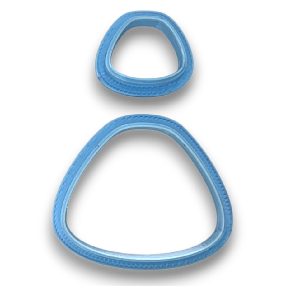 Wide Curved Triangle Cutter