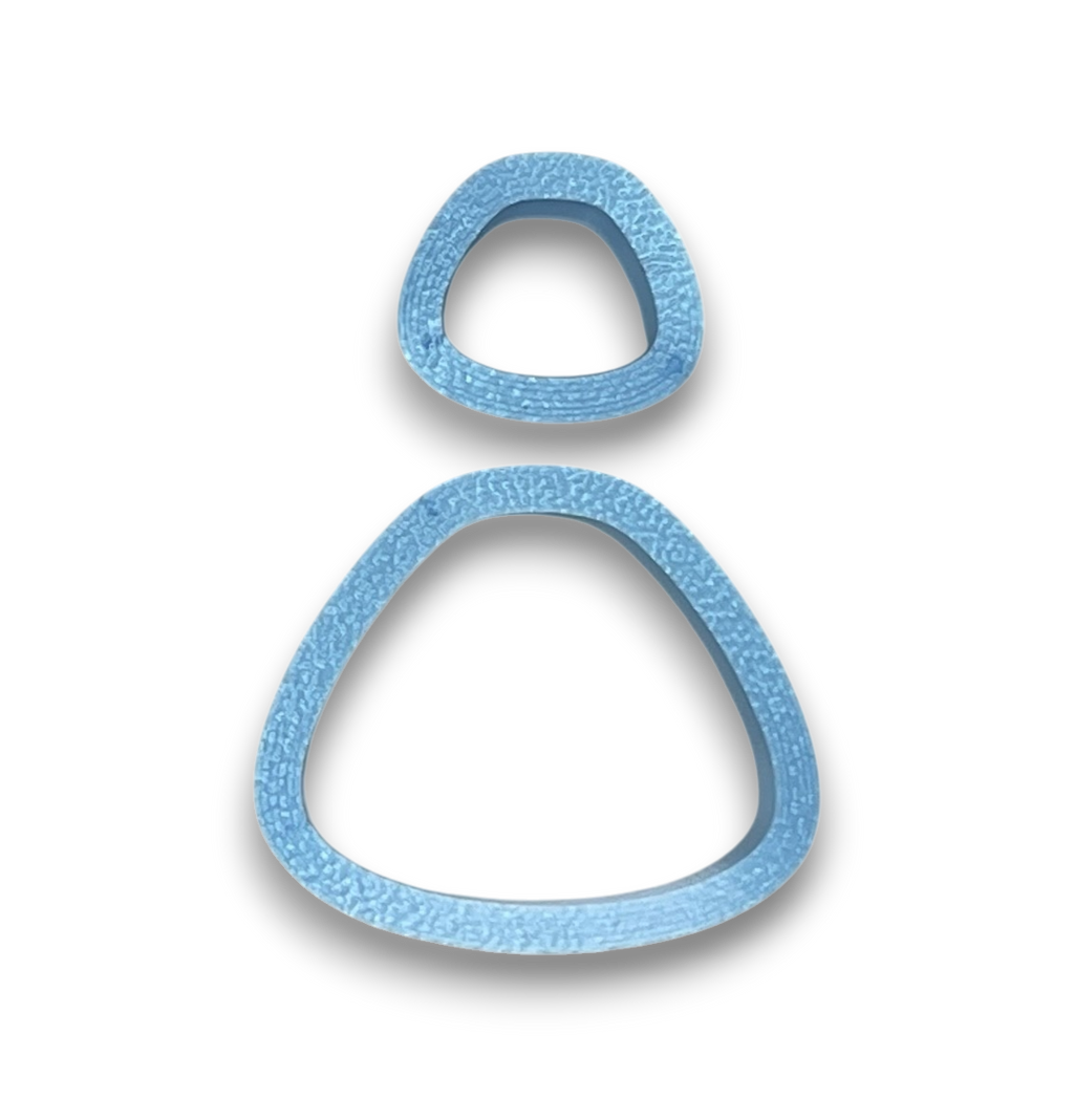 Wide Curved Triangle Cutter
