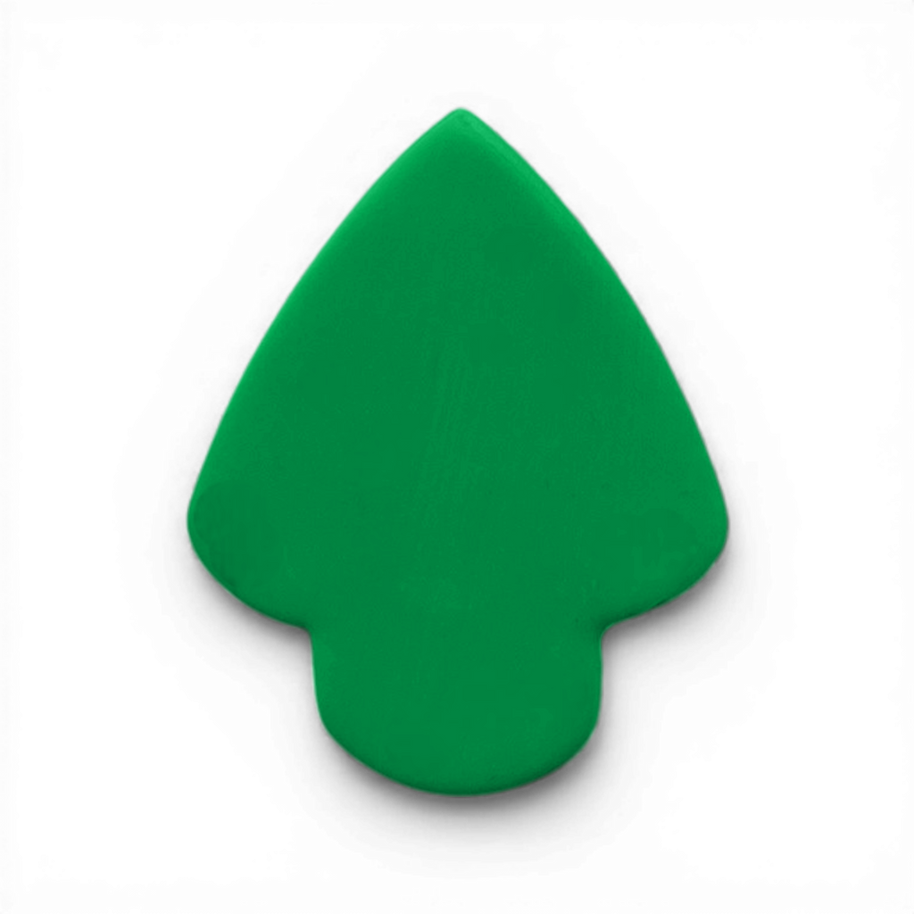 Polymer Clay Green Luna Crest Cutter