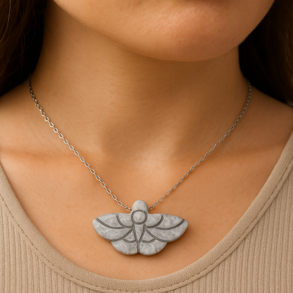 Moth - Embossed