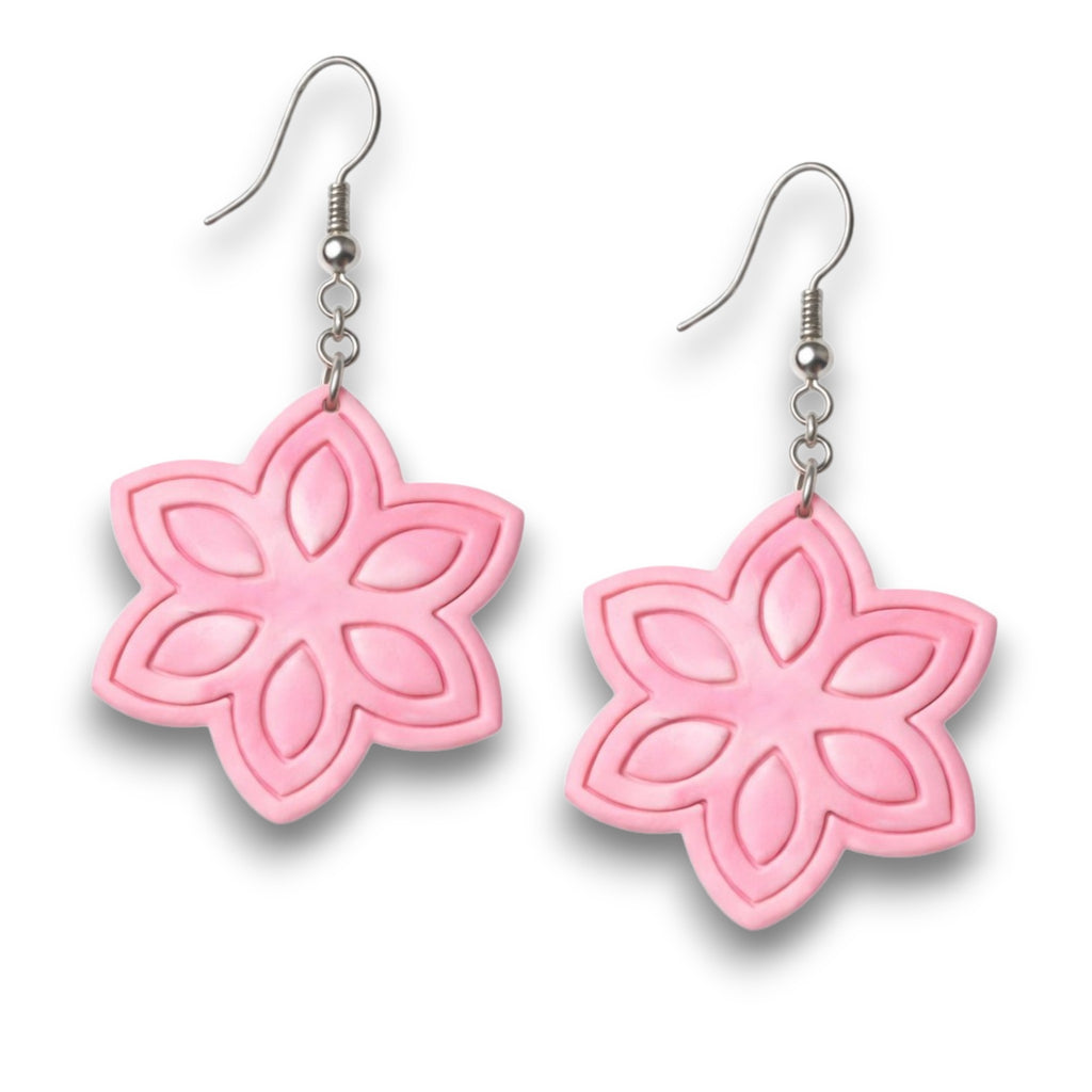 six-petal-flower-polymer-clay-earrings-pink.jpg
